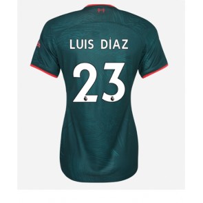 Liverpool Luis Diaz #23 Tredje Tröja Dam 2022-23 Korta ärmar